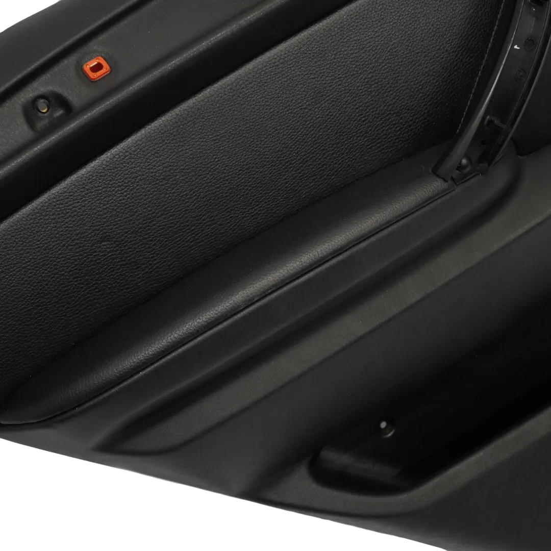 BMW X5 Series E53 Black Leather Walknappa Rear Left N/S Door Card Trim Panel - SKU 7121265 - Part number 7121265