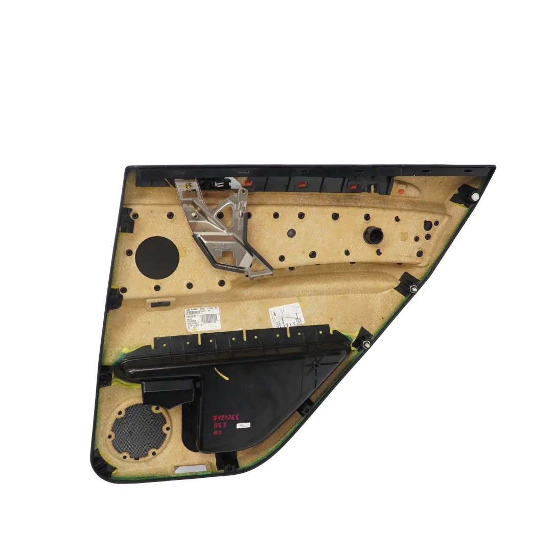 Türverkleidung Hinten Links Leder Schwarz Walknappa für BMW X5 er E53 mit Teilenummer 7121265 BMW X5 er E53 Türverkleidung Hinten Links Leder Schwarz Walknappa - SKU 7121265 - Teilenummer 7121265
