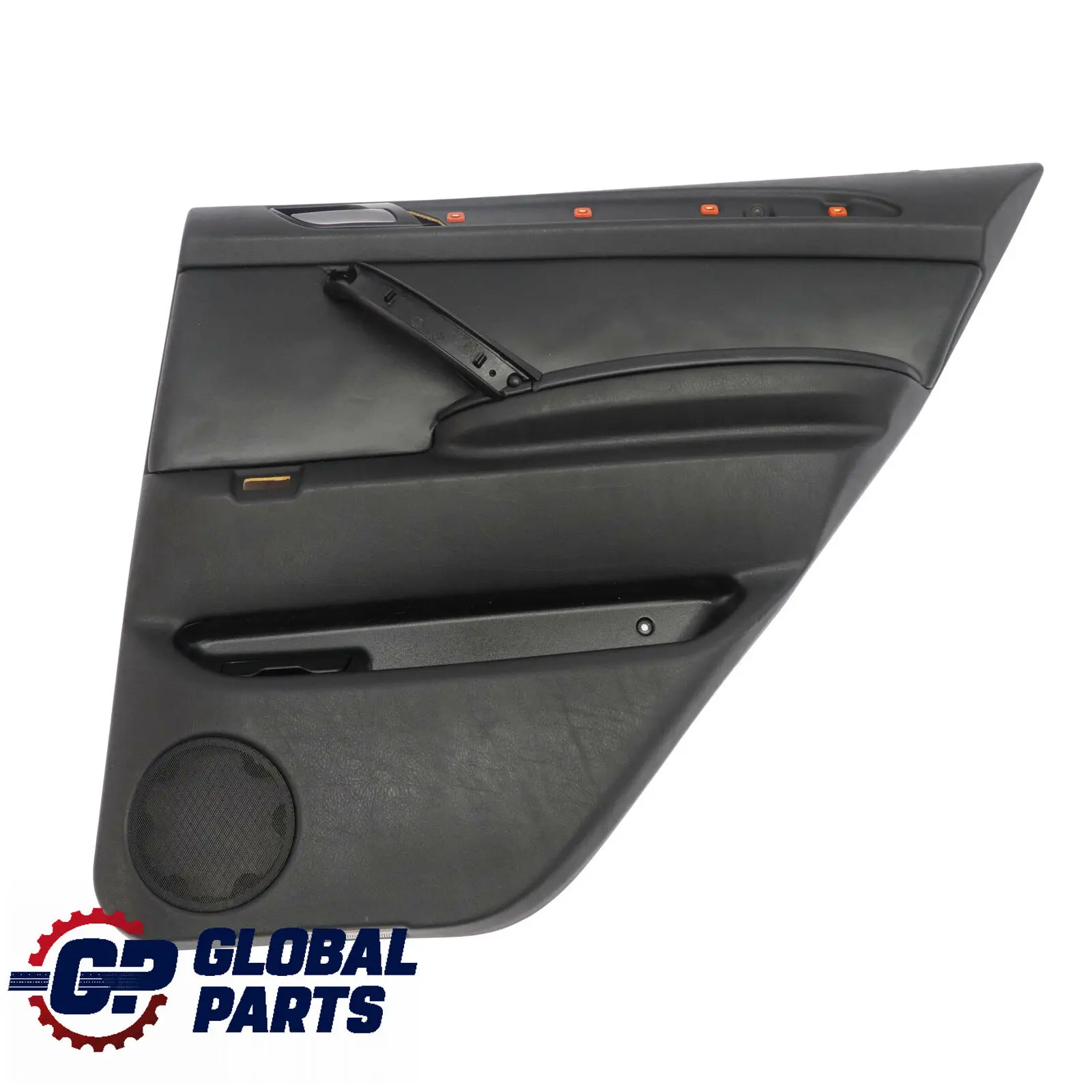 BMW X5 er E53 Türverkleidung Hinten Rechts Leder Schwarz Walknappa 7121266