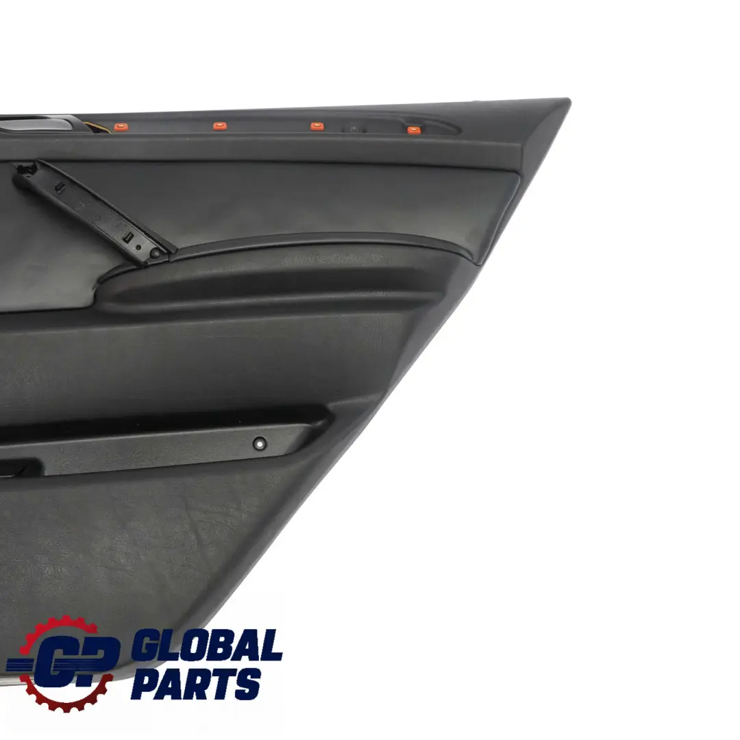 BMW X5 E53 Garniture de Porte Arriere Droite Cuir Noir Walknappa - SKU 7121266-1 - Numéro de pièce 7121266