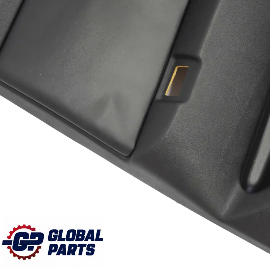 BMW X5 E53 Pannello Porta Posteriore Destra pelle Nera Walken Nappa - SKU 7121266-1 - Numero di parte 7121266