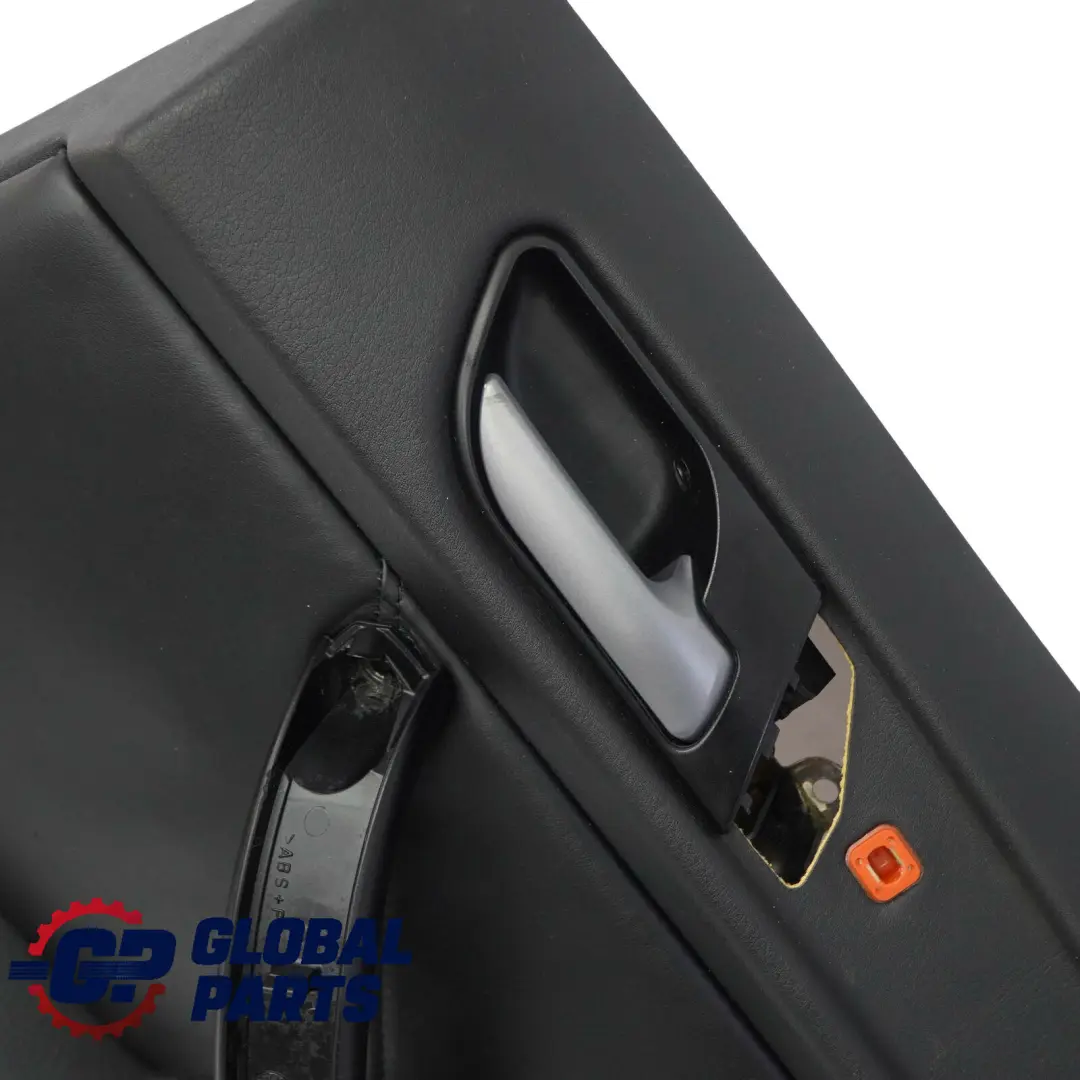 BMW X5 E53 Pannello Porta Posteriore Destra pelle Nera Walken Nappa - SKU 7121266-1 - Numero di parte 7121266