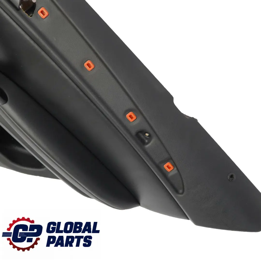 BMW X5 E53 Pannello Porta Posteriore Destra pelle Nera Walken Nappa - SKU 7121266-1 - Numero di parte 7121266