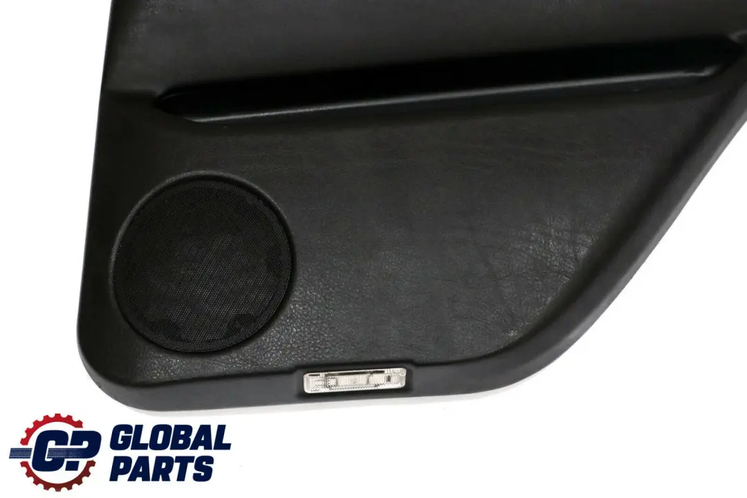 Right O/S Door Card Panel Leather Black Roller Blind to BMW X5 Series E53 Rear with Part number 7121266 BMW X5 Series E53 Rear Right O/S Door Card Panel Leather Black Roller Blind - SKU 7121266 - Part number 7121266