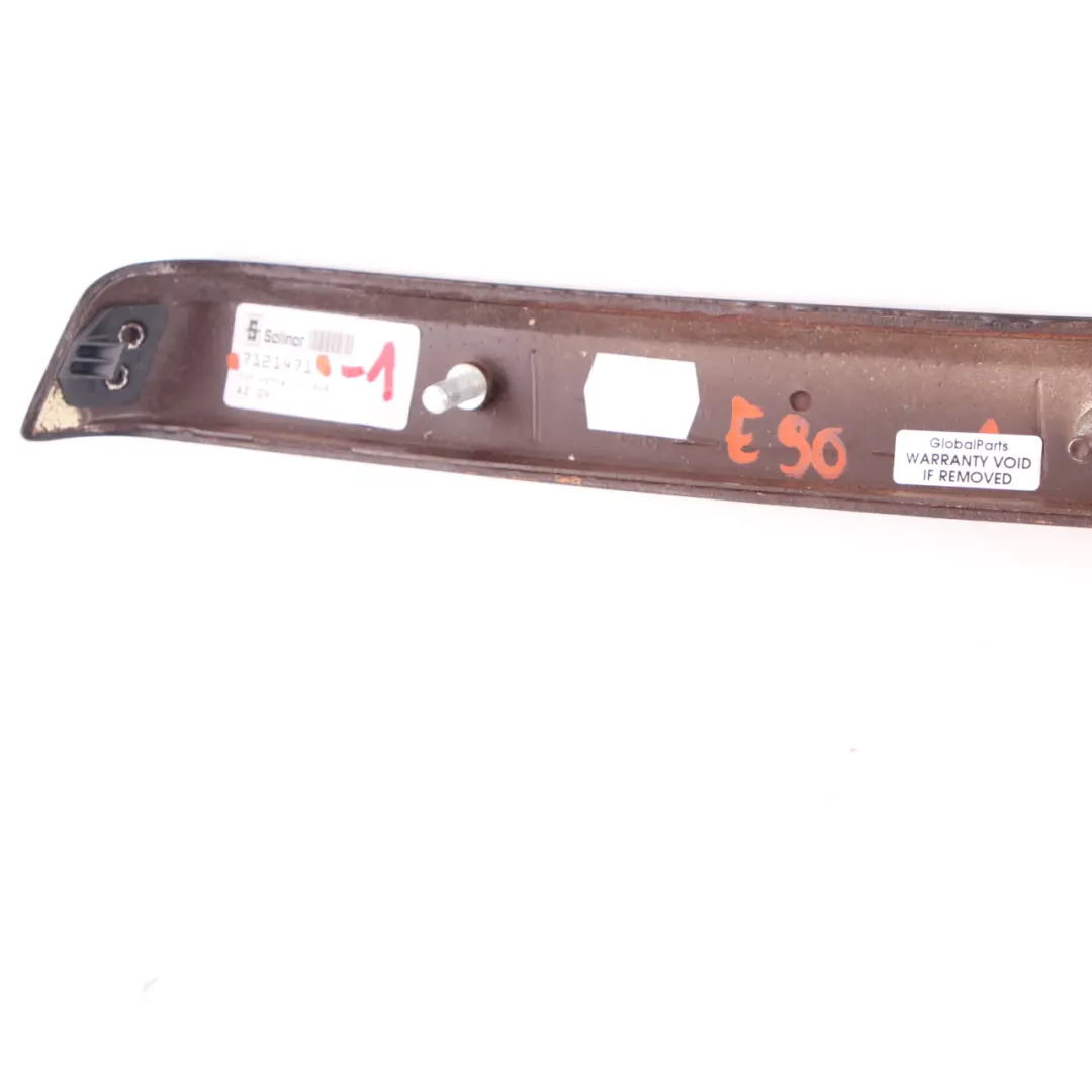 Moldura Puerta Delantera Izquierda Madera Nogal para BMW 3 E90 E91 con número de pieza 7121471 BMW 3 E90 E91 Moldura Puerta Delantera Izquierda Madera Nogal - SKU 7121471-1 - Número de pieza 7121471