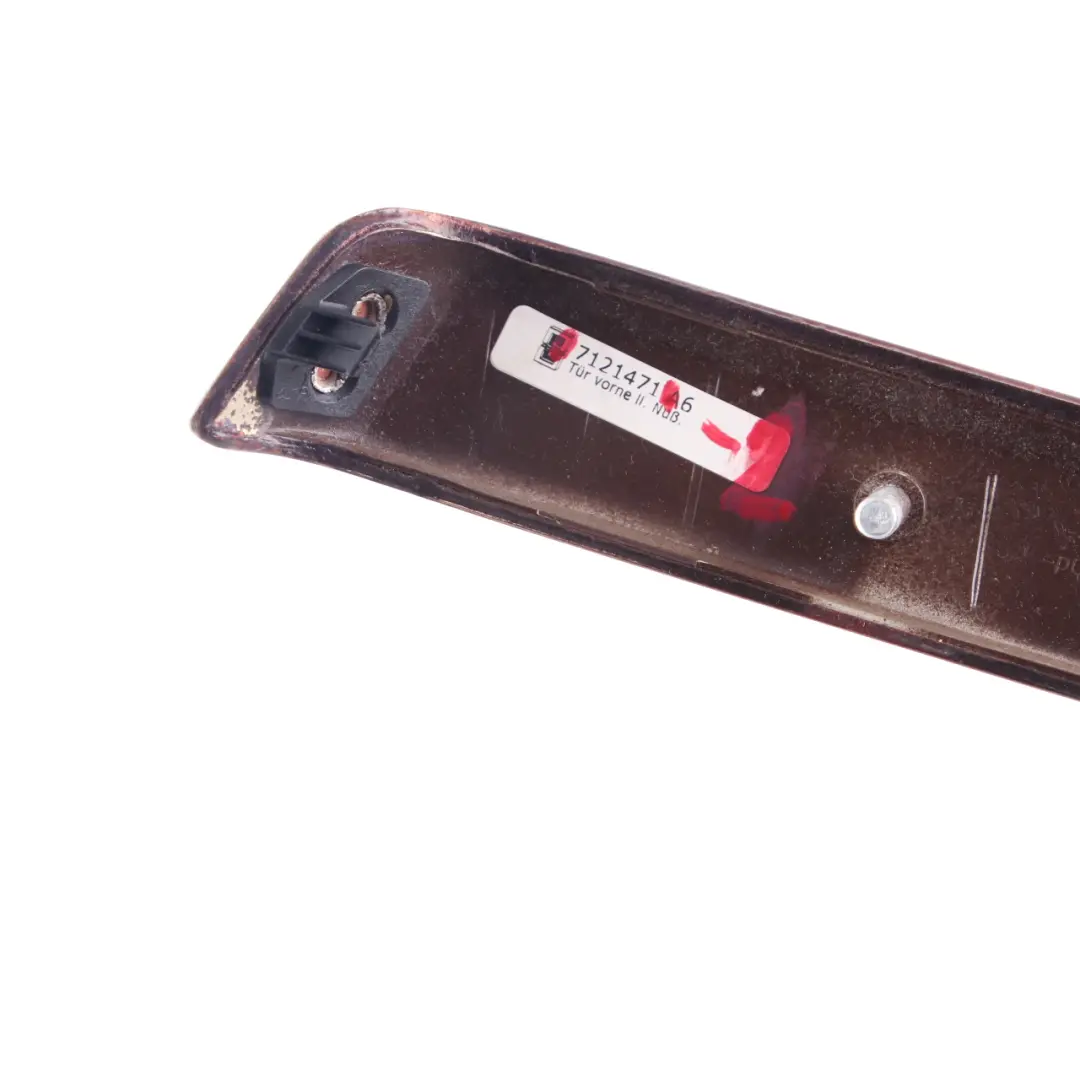 BMW 3 Series 2 E90 E91 Trim Door Front Left N/S Strip Wood Burr Walnut - SKU 7121471-2 - Part number 7121471