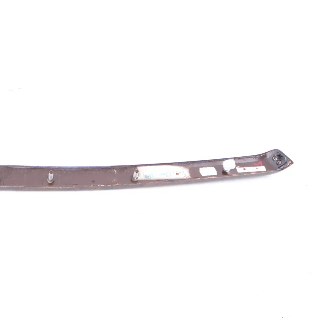 BMW E90 E91 Trim Door Strip Front Right O/S Wood Burr Walnut - SKU 7121472-1 - Part number 7121472