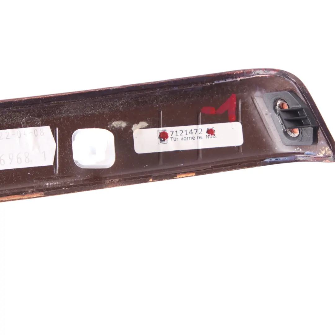 BMW E90 E91 Moldura Puerta Delantera Derecha Madera Nogal - SKU 7121472-1 - Número de pieza 7121472