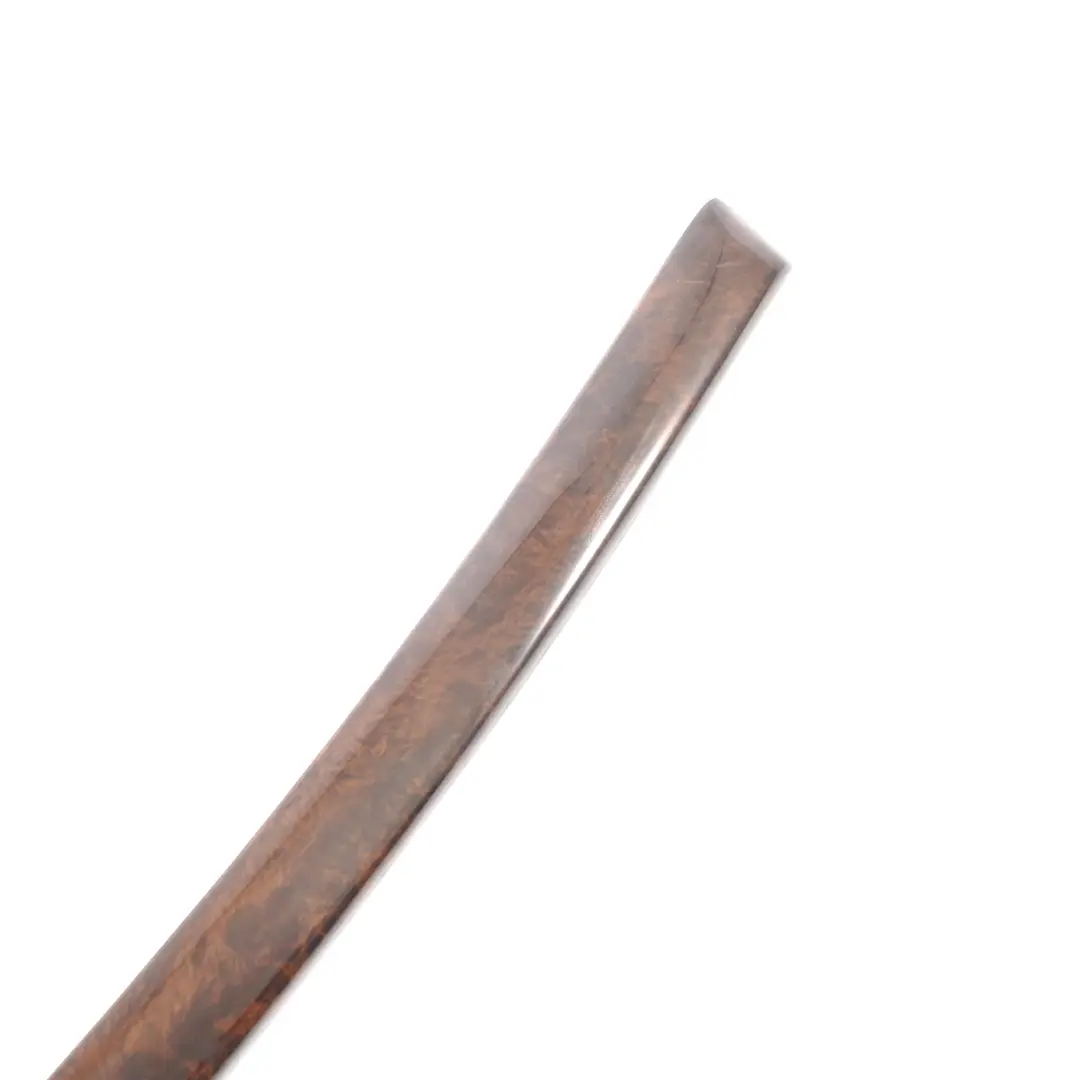 BMW E90 E91 Trim Door Strip Cover Front Right O/S Wood Burr Walnut - SKU 7121472-2 - Part number 7121472