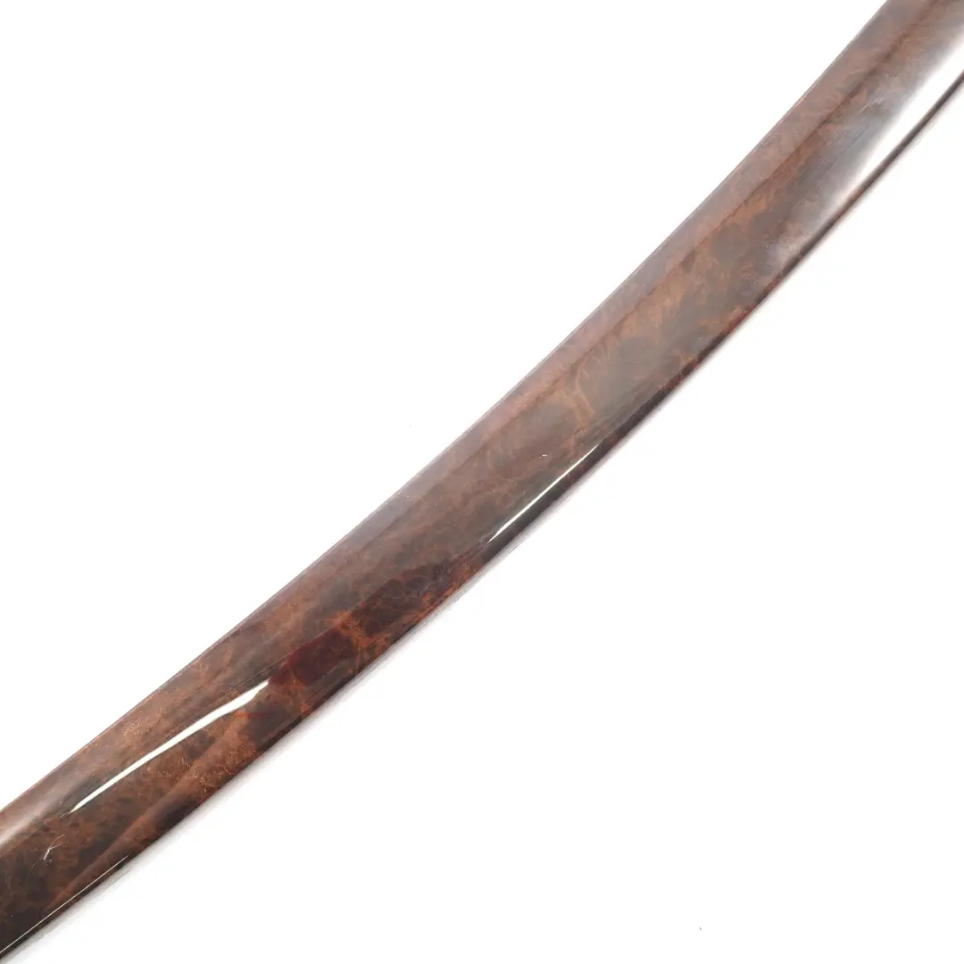 BMW E90 E91 Trim Door Strip Cover Front Right O/S Wood Burr Walnut - SKU 7121472-2 - Part number 7121472