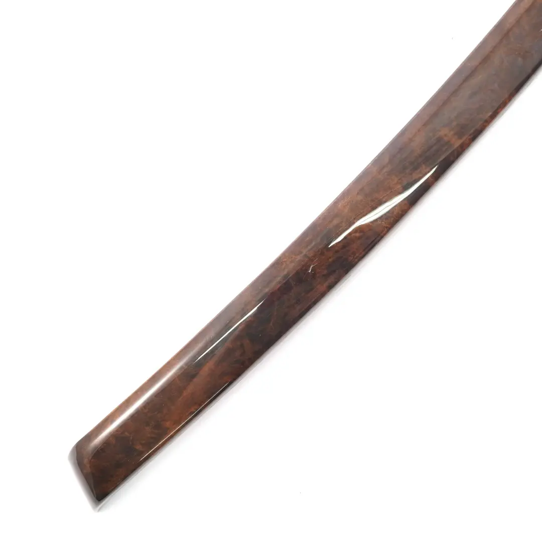 BMW E90 E91 Trim Door Strip Cover Front Right O/S Wood Burr Walnut - SKU 7121472-2 - Part number 7121472