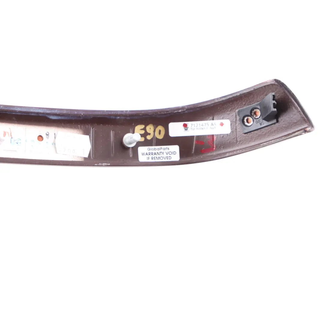 Trim Door Rear Left N/S Strip Wood Burr Walnut to BMW 3 Series 3 E90 E91 with Part number 7121475 BMW 3 Series 3 E90 E91 Trim Door Rear Left N/S Strip Wood Burr Walnut - SKU 7121475-3 - Part number 7121475