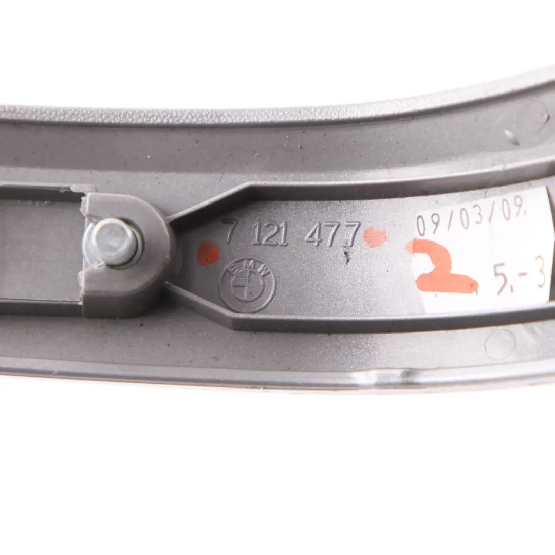 BMW 3 er E90 LCI Dekorleiste Tür hinten links TITAN 90 Silber - SKU 7121477-2 - Teilenummer 7121477