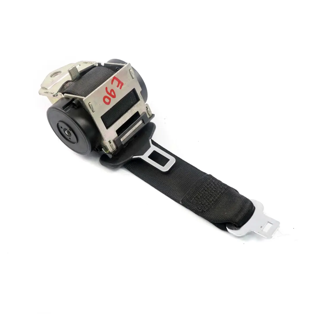 BMW 3 Series E90 E90N LCI Rear Centre Upper Top Belt Buckle Black - SKU 7121635 - Part number 7121635