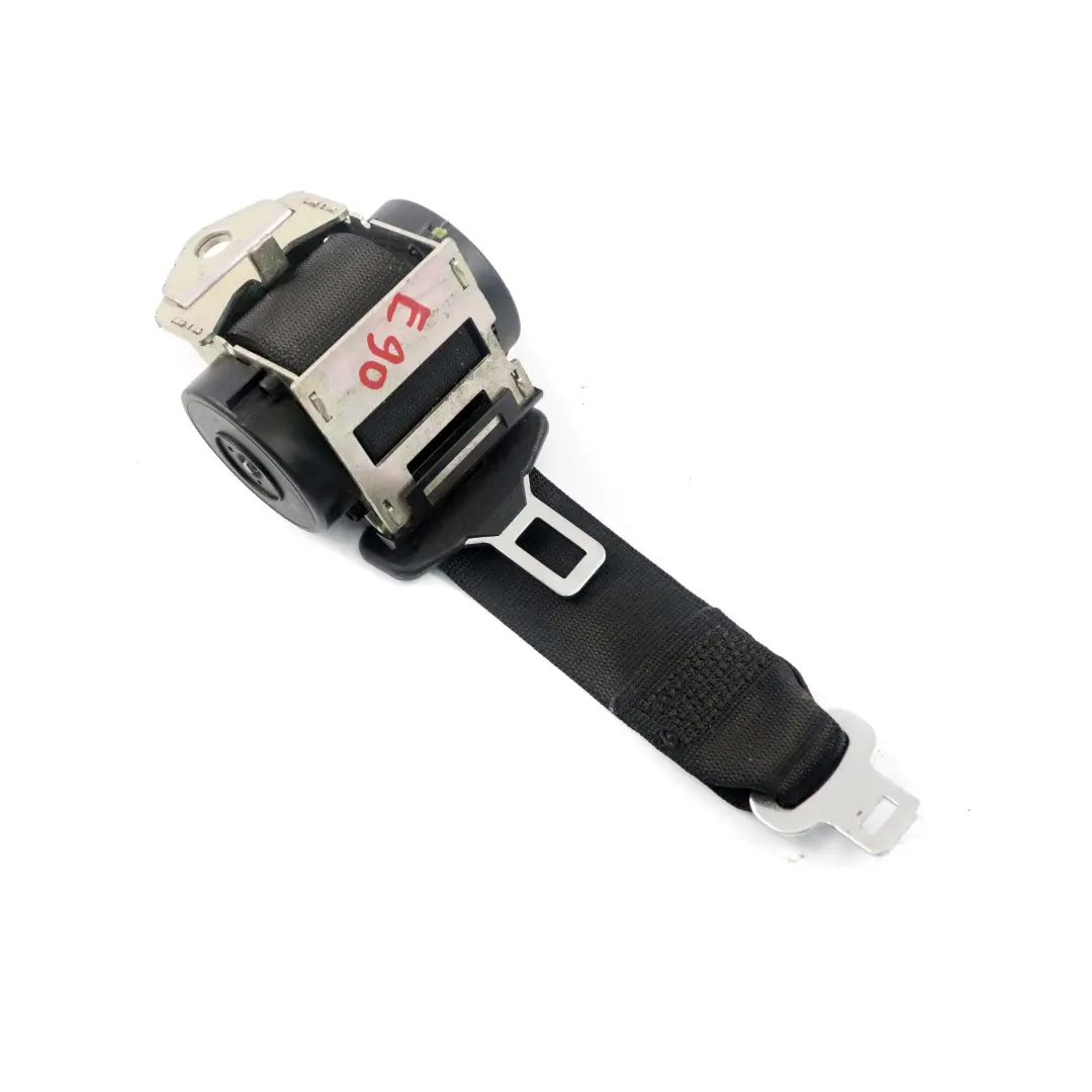 BMW E90 E90N LCI Centro trasero superior hebilla del cinturon Negro - SKU 7121635 - Número de pieza 7121635