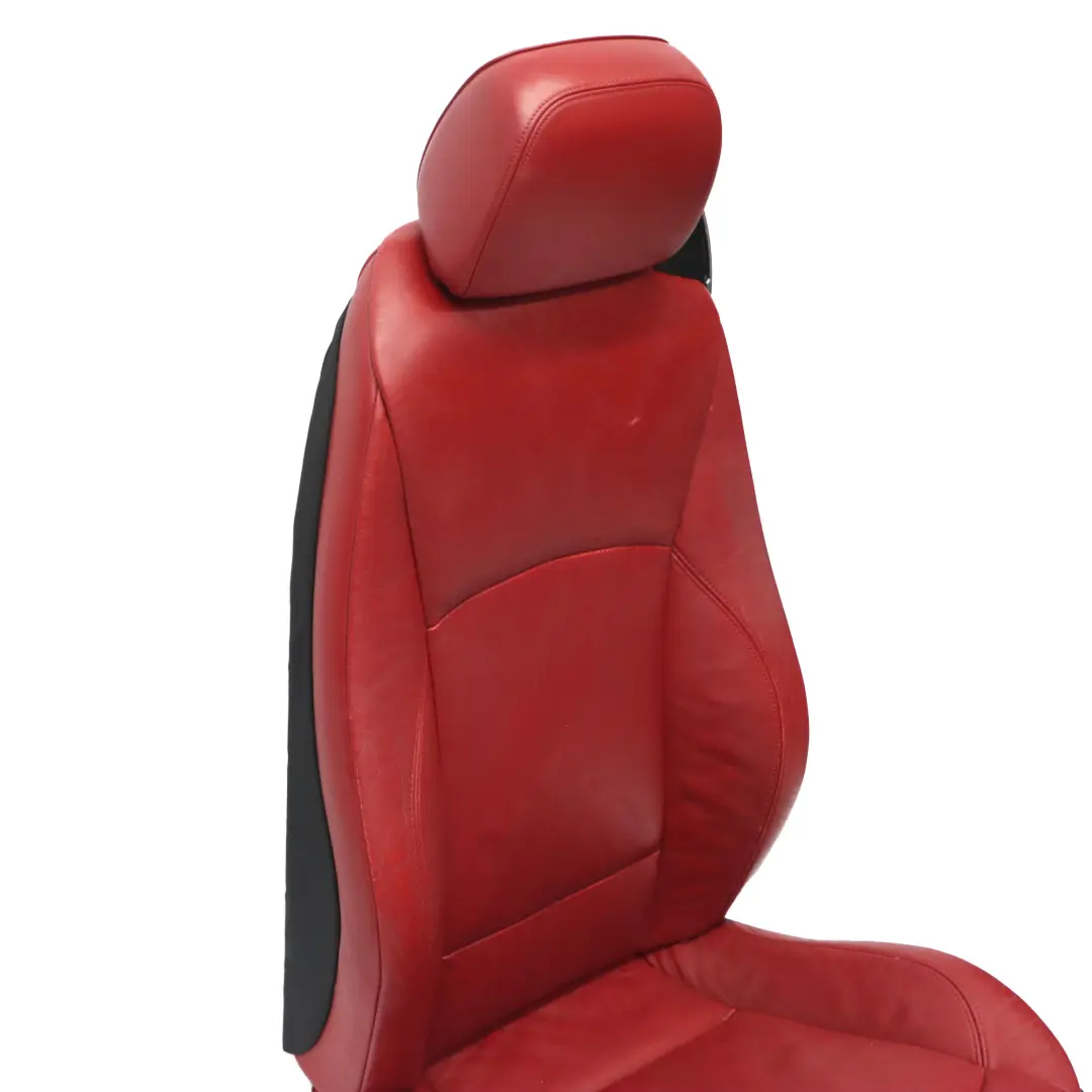Front Seat BMW Z4 E85 E86 Cabrio Roadster Heated Red Leather Left N/S Oregon to with Part number 7121709 Front Seat BMW Z4 E85 E86 Cabrio Roadster Heated Red Leather Left N/S Oregon - SKU 7121709-1 - Part number 7121709