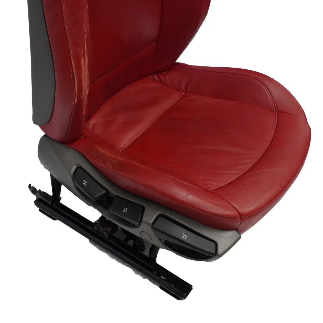 Asiento Delantero Cuero con Caleffacion Derecho Rojo Oregon para BMW Z4 E85 Roadster con número de pieza 7121710 BMW Z4 E85 Roadster Asiento Delantero Cuero con Caleffacion Derecho Rojo Oregon - SKU 7121710-1 - Número de pieza 7121710