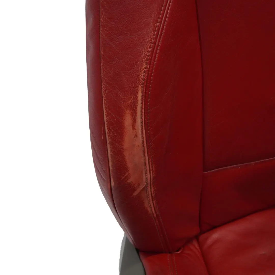 BMW Z4 E85 Roadster Asiento Delantero Cuero con Caleffacion Derecho Rojo Oregon - SKU 7121710-1 - Número de pieza 7121710