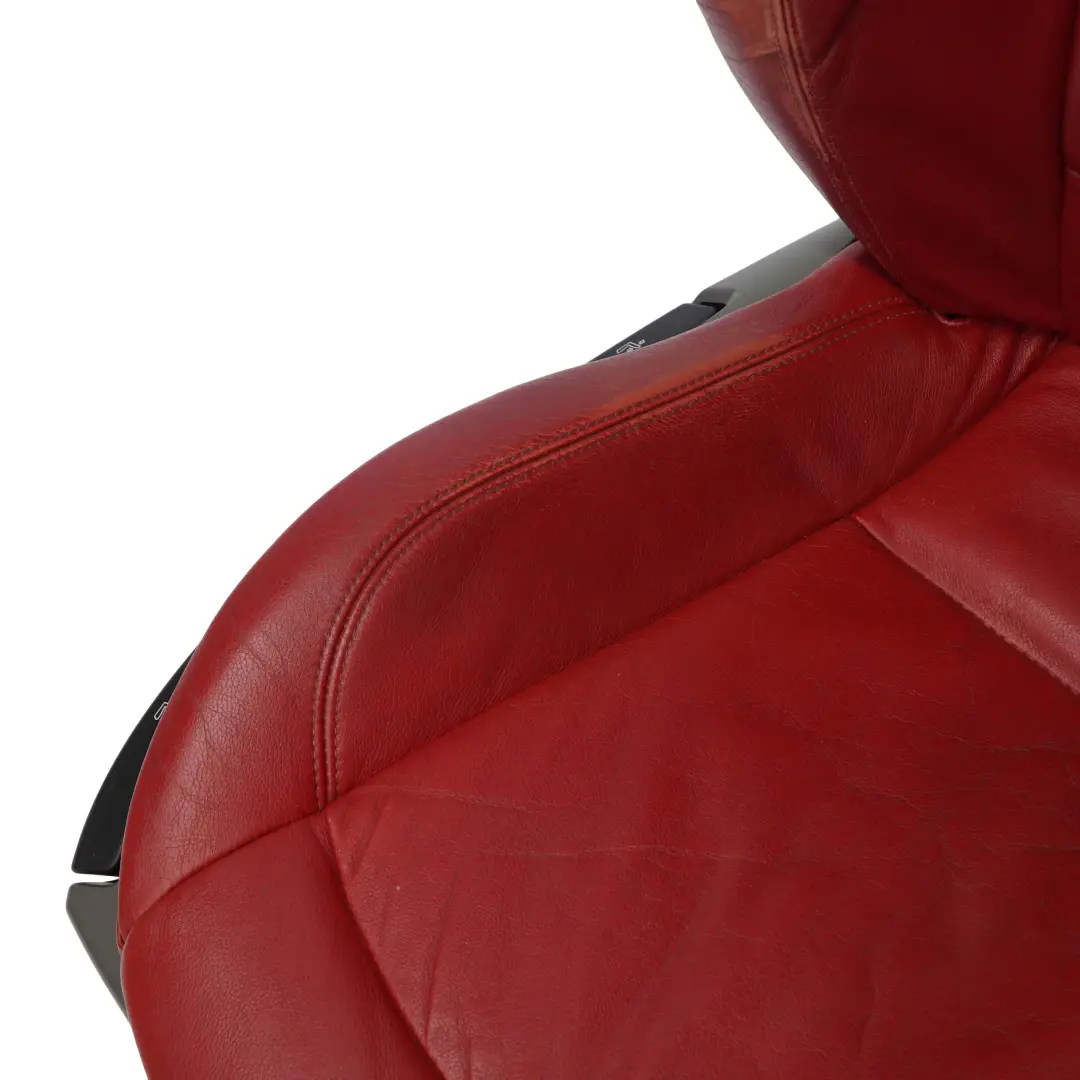 BMW Z4 E85 Fotel Prawy Przód Czerwona Skóra - SKU 7121710-1 - Numer Części 7121710