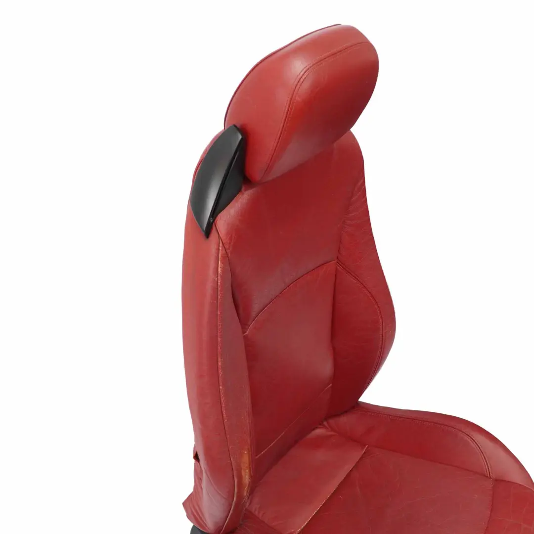 Leather Front Right O/S Seat Oregon to BMW Z4 E85 E86 Cabrio Roadster Red with Part number 7121710 BMW Z4 E85 E86 Cabrio Roadster Red Leather Front Right O/S Seat Oregon - SKU 7121710-2 - Part number 7121710