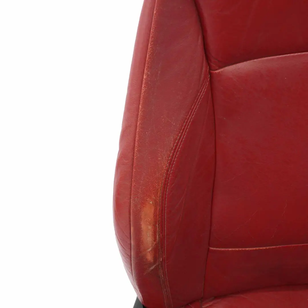 BMW Z4 E85 E86 Cabrio Roadster Rot Leder Vorne Rechts Sitz Oregon - SKU 7121710-2 - Teilenummer 7121710