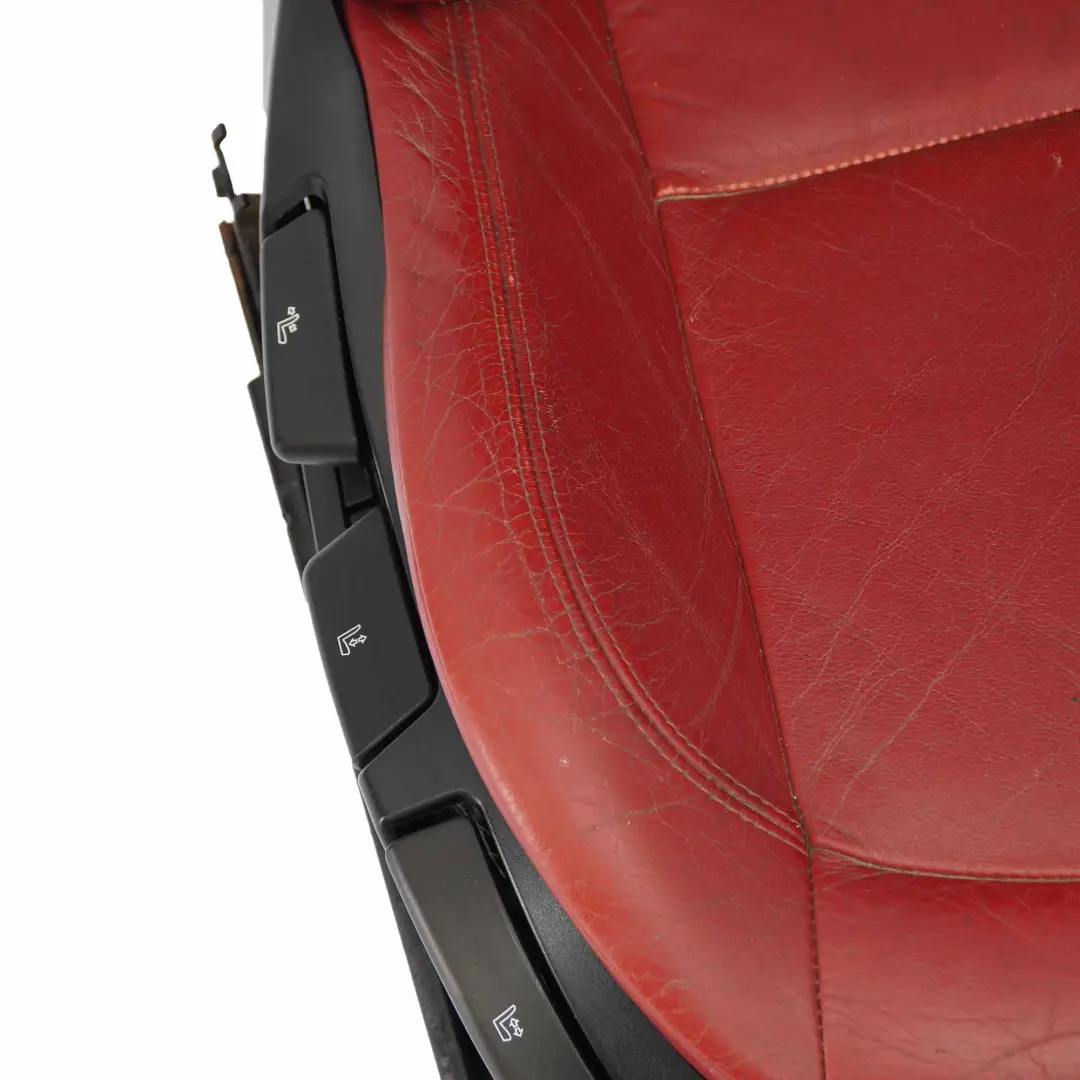 BMW Z4 E85 E86 Fotel Prawy Przód Czerwona Skóra - SKU 7121710-2 - Numer Części 7121710