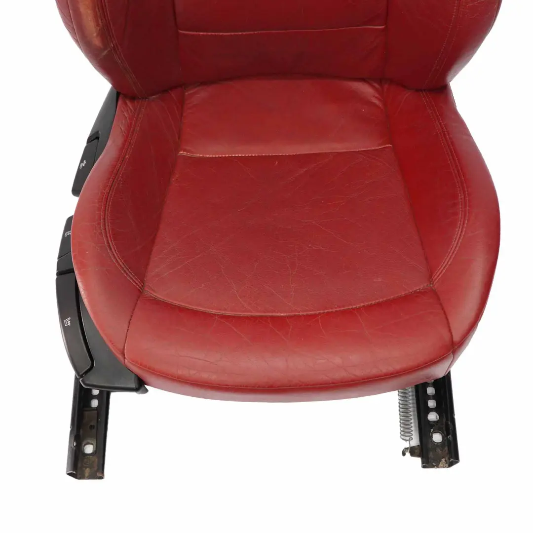 BMW Z4 E85 E86 Fotel Prawy Przód Czerwona Skóra - SKU 7121710-2 - Numer Części 7121710