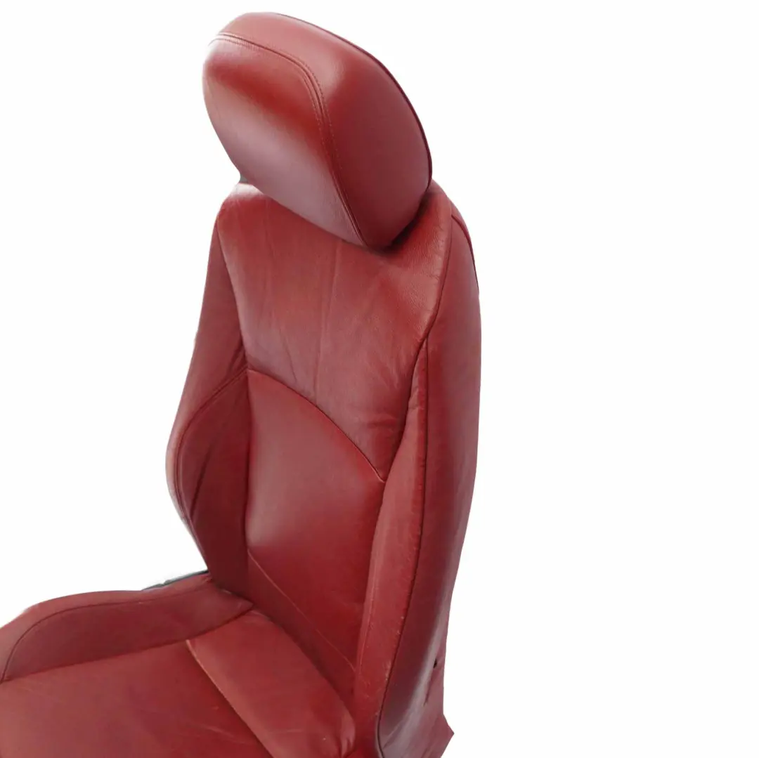 Cuero Rojo Delantero Derecho Asiento Oregon para BMW Z4 E85 E86 Cabrio Roadster con número de pieza 7121710 BMW Z4 E85 E86 Cabrio Roadster Cuero Rojo Delantero Derecho Asiento Oregon - SKU 7121710-2 - Número de pieza 7121710