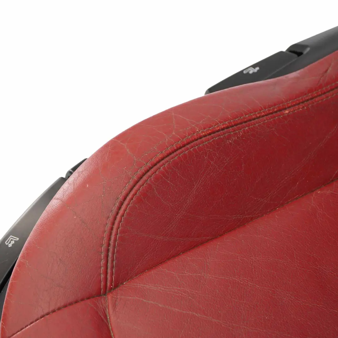 Rot Leder Vorne Rechts Sitz Oregon für BMW Z4 E85 E86 Cabrio Roadster mit Teilenummer 7121710 BMW Z4 E85 E86 Cabrio Roadster Rot Leder Vorne Rechts Sitz Oregon - SKU 7121710-2 - Teilenummer 7121710