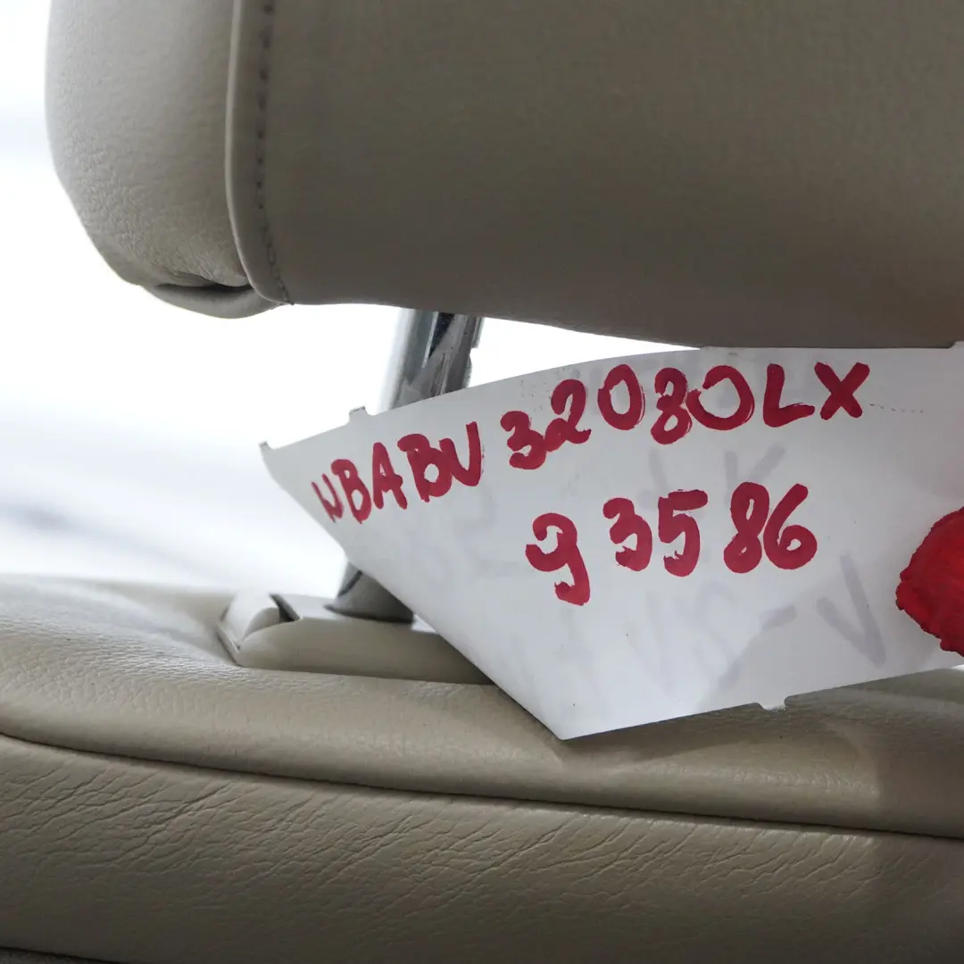 Fotel Prawy Przód Skóra Beż Podgrzewany do BMW Z4 E85 o numerze 7121712 BMW Z4 E85 Fotel Prawy Przód Skóra Beż Podgrzewany - SKU 7121712-1 - Numer Części 7121712