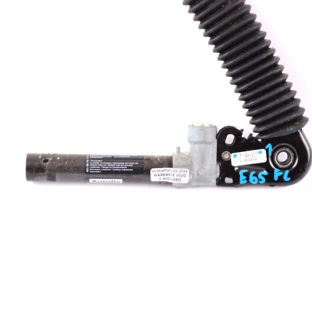 Belt Buckle BMW E65 E66 Front Left N/S Lower Tensioner Latch to Seat with Part number 7122211 Seat Belt Buckle BMW E65 E66 Front Left N/S Lower Tensioner Latch - SKU 7122211-1 - Part number 7122211