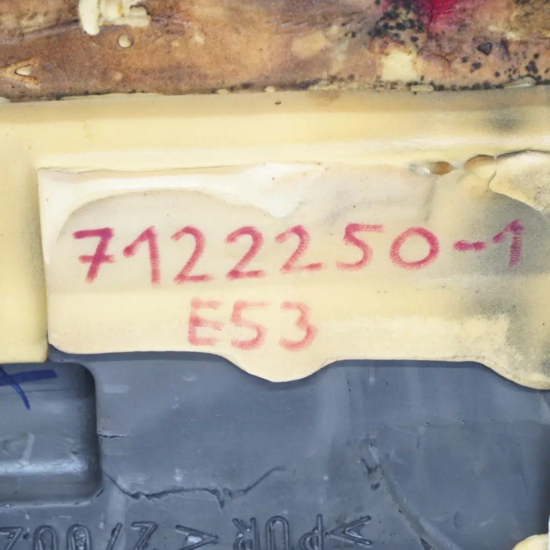 BMW E53 X5 Kanapa siedzisko tył skóra schwarz - SKU 7122250-1 - Numer Części 7122250