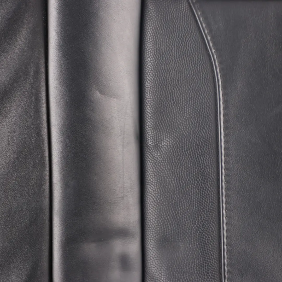 Left Seat N/S Black Walknappa Exclusive Leather Backrest Cover to BMW X5 E53 Rear with Part number 7122265 BMW X5 E53 Rear Left Seat N/S Black Walknappa Exclusive Leather Backrest Cover - SKU 7122265 - Part number 7122265