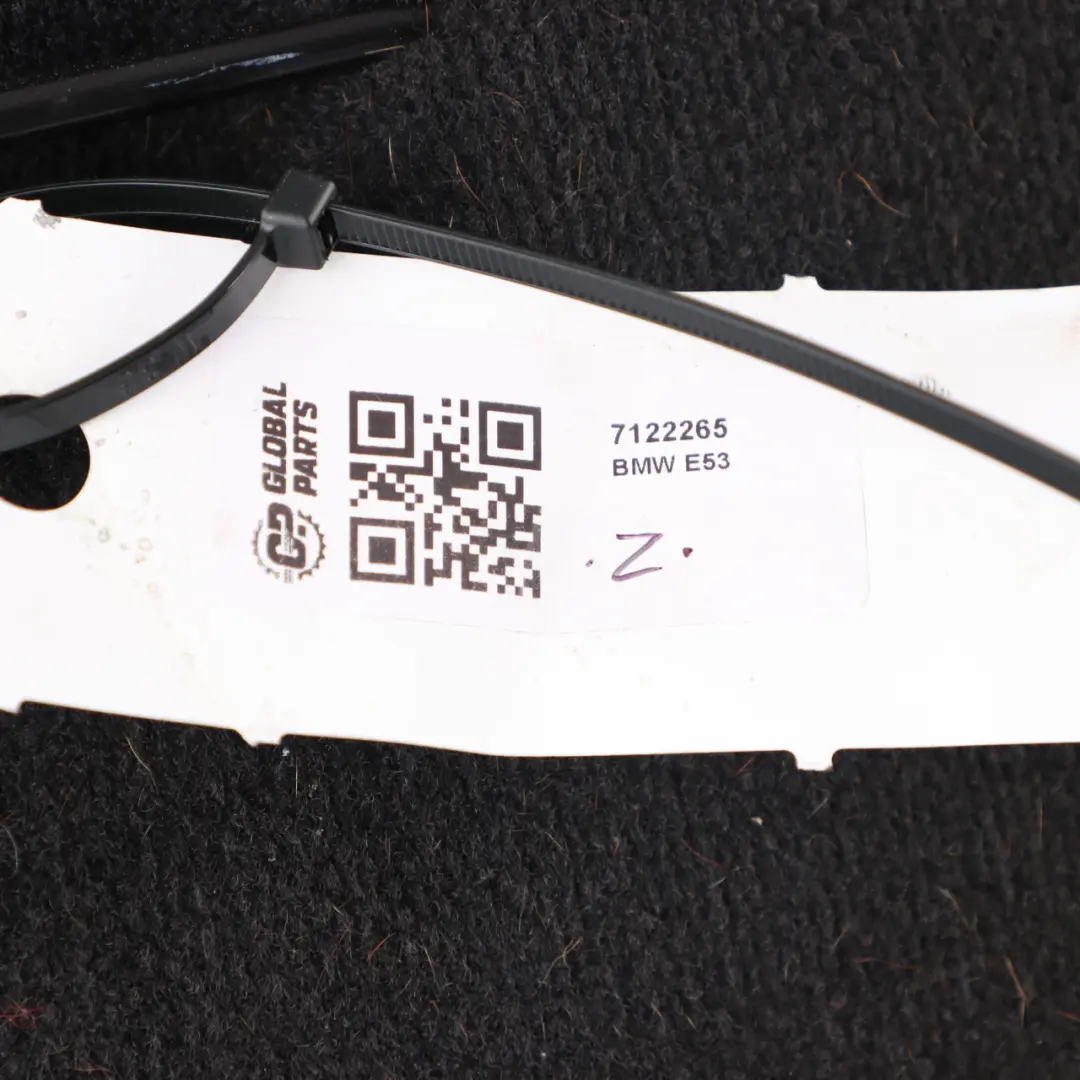 BMW X5 E53 Arriere Gauche Siege Arriere Reste Reference Walknappa Cuir Noir - SKU 7122265 - Numéro de pièce 7122265