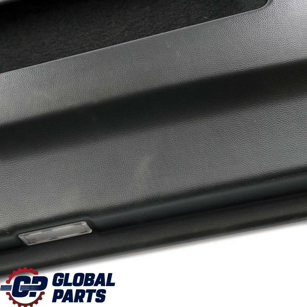 BMW 7 Series E65 E66 Front Right O/S Door Card Leather Pearl Black Lining Trim - SKU 7122380 - Part number 7122380