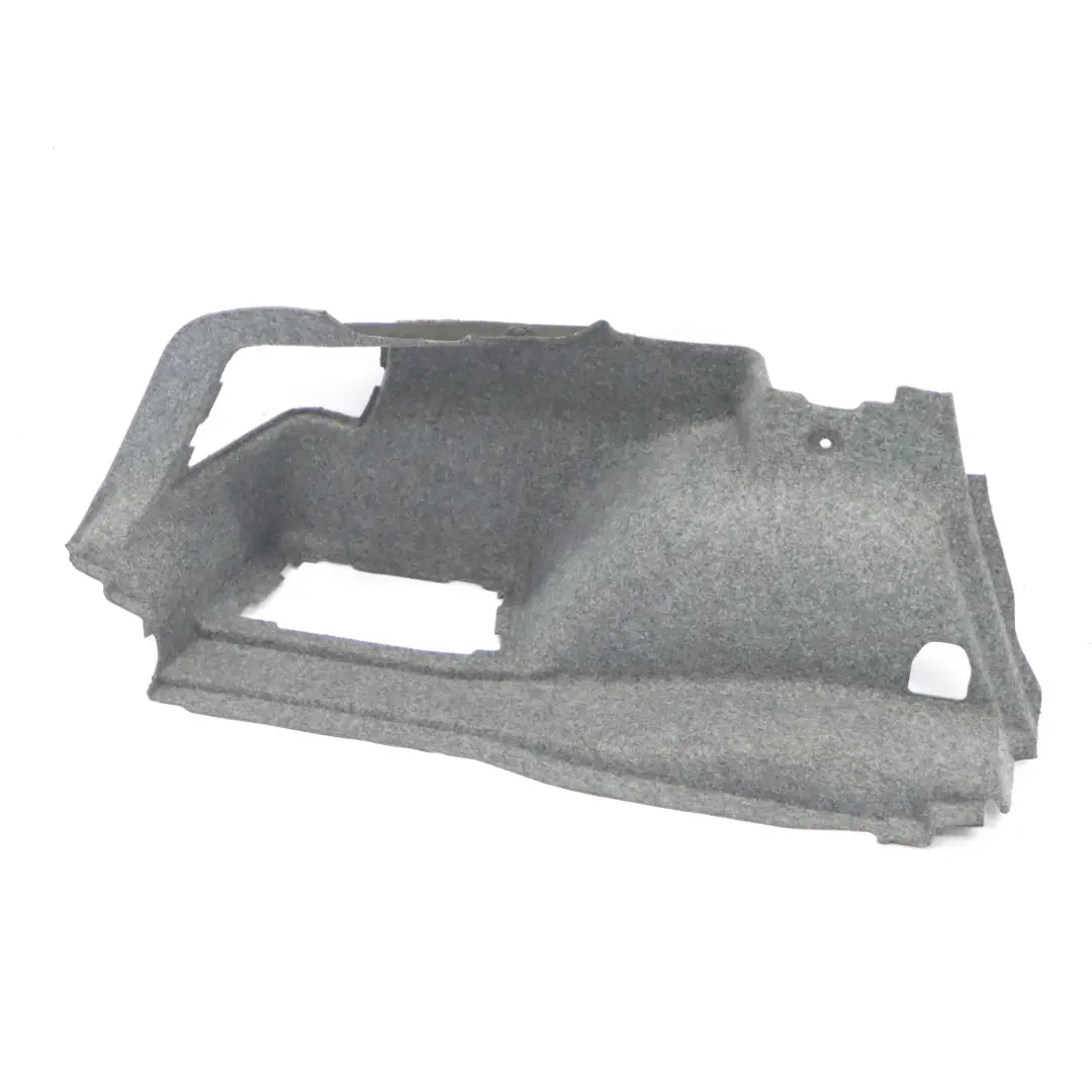 Lateral Panel Left N/S Trunk Boot Trim Piece Carpet Grey to BMW E92 with Part number 7122407 BMW E92 Lateral Panel Left N/S Trunk Boot Trim Piece Carpet Grey - SKU 7122407-1 - Part number 7122407