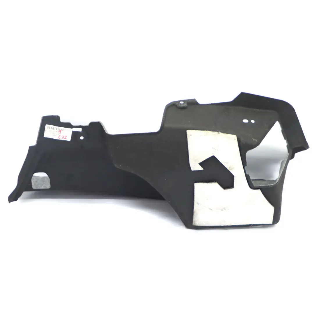 BMW E92 Lateral Panel Left N/S Trunk Boot Trim Piece Carpet Grey - SKU 7122407-1 - Part number 7122407