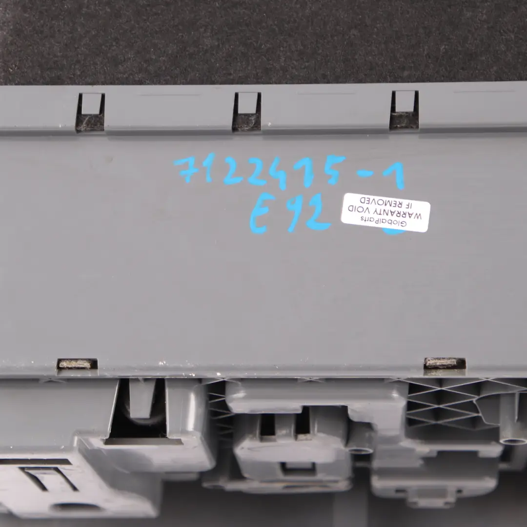 BMW E92 Anneau Remorquage, Charnière, Crochet Panneau Garniture Coffre - SKU 7122415-1 - Numéro de pièce 7122415