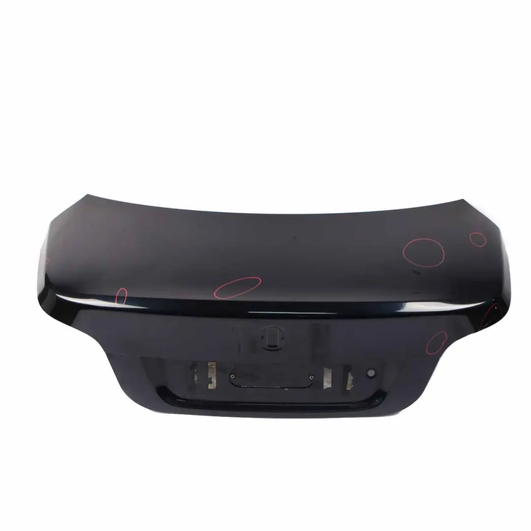 Boot Trunk Lid Tailgate Carbonschwarz Carbon Black Metallic - 416 to BMW E60 with Part number 7122441 BMW E60 Boot Trunk Lid Tailgate Carbonschwarz Carbon Black Metallic - 416 - SKU 7122441-CAR - Part number 7122441