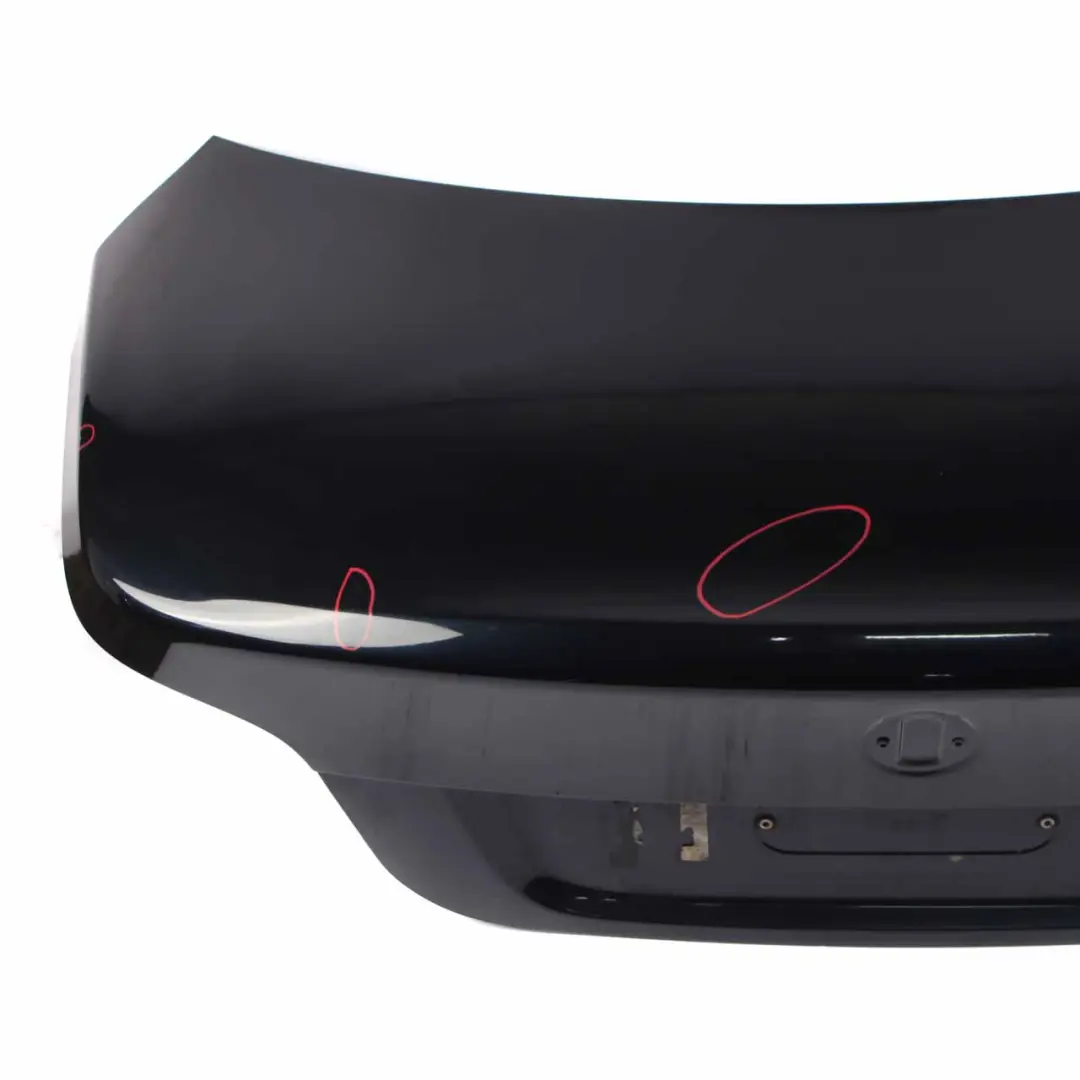 Boot Trunk Lid Tailgate Carbonschwarz Carbon Black Metallic - 416 to BMW E60 with Part number 7122441 BMW E60 Boot Trunk Lid Tailgate Carbonschwarz Carbon Black Metallic - 416 - SKU 7122441-CAR - Part number 7122441