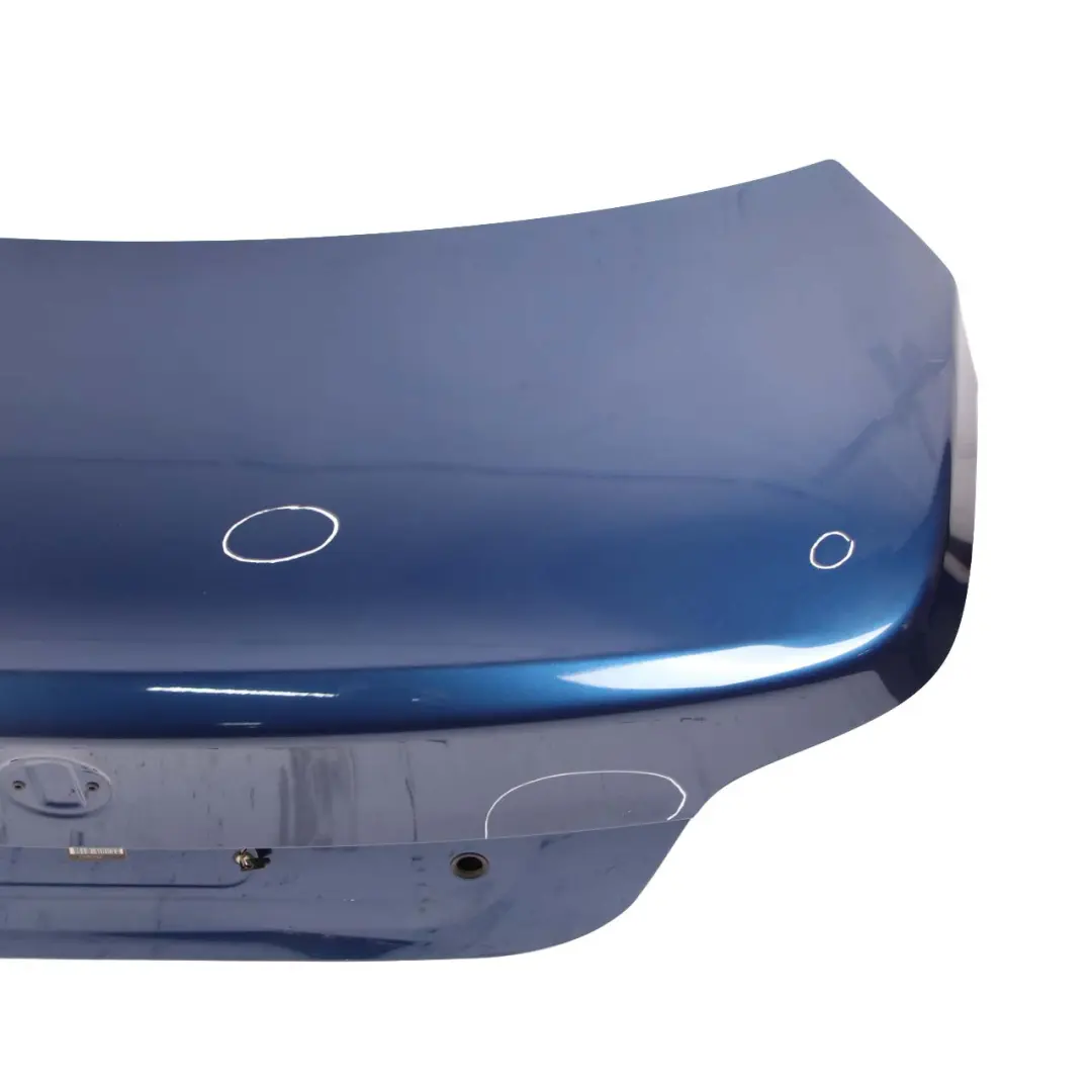 Boot Trunk Lid Tailgate Le Mans Blau Blue Metallic - 381 to BMW E60 with Part number 7122441 BMW E60 Boot Trunk Lid Tailgate Le Mans Blau Blue Metallic - 381 - SKU 7122441-LMB - Part number 7122441