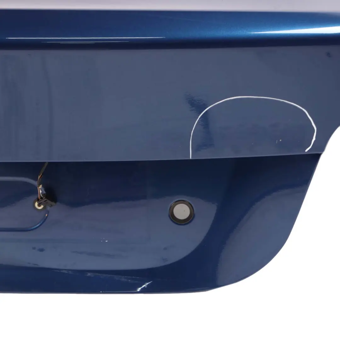 Boot Trunk Lid Tailgate Le Mans Blau Blue Metallic - 381 to BMW E60 with Part number 7122441 BMW E60 Boot Trunk Lid Tailgate Le Mans Blau Blue Metallic - 381 - SKU 7122441-LMB - Part number 7122441