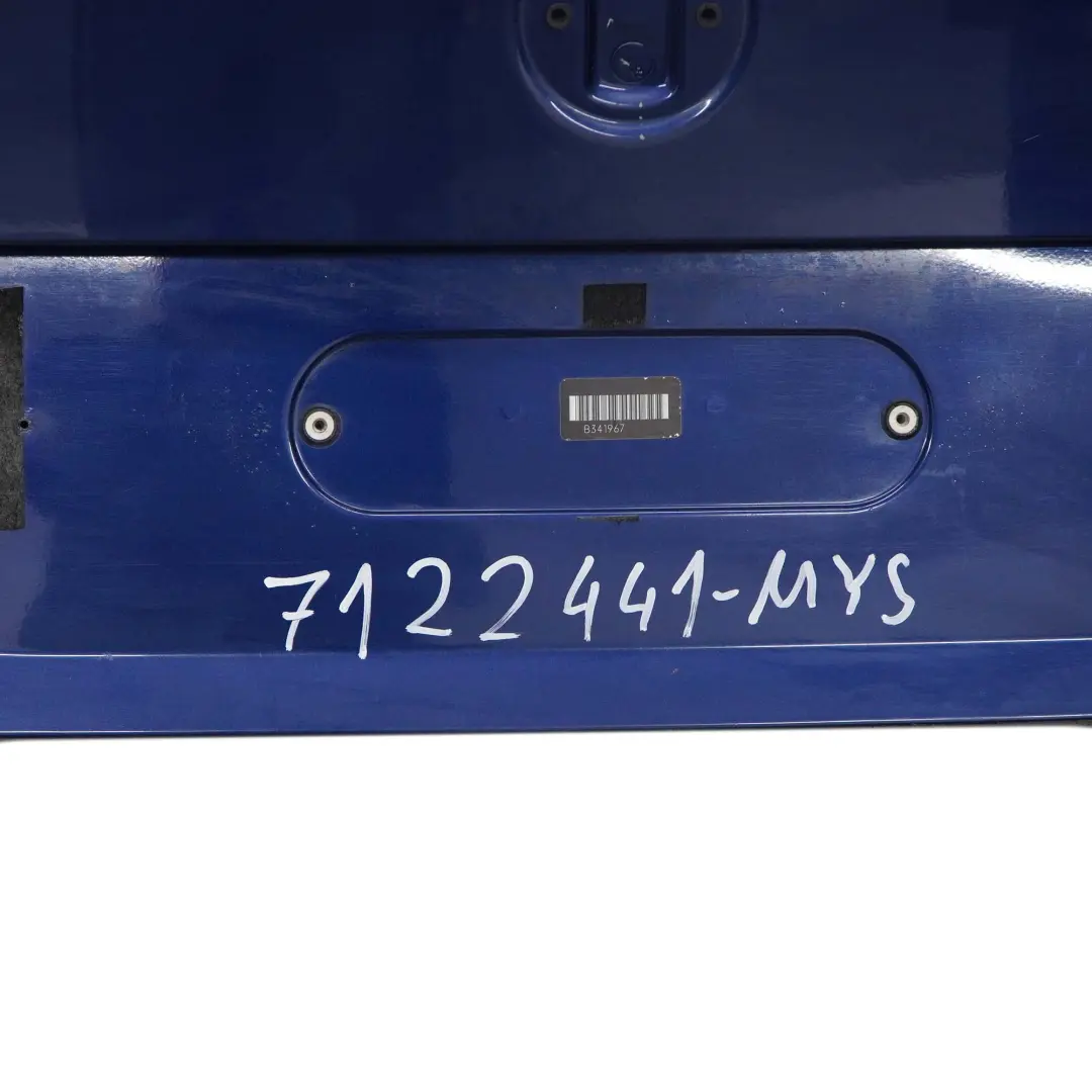 Boot Trunk Lid Tailgate Mysticblau Mystic Blue Metallic - A07 to BMW E60 with Part number 7122441 BMW E60 Boot Trunk Lid Tailgate Mysticblau Mystic Blue Metallic - A07 - SKU 7122441-MYS - Part number 7122441