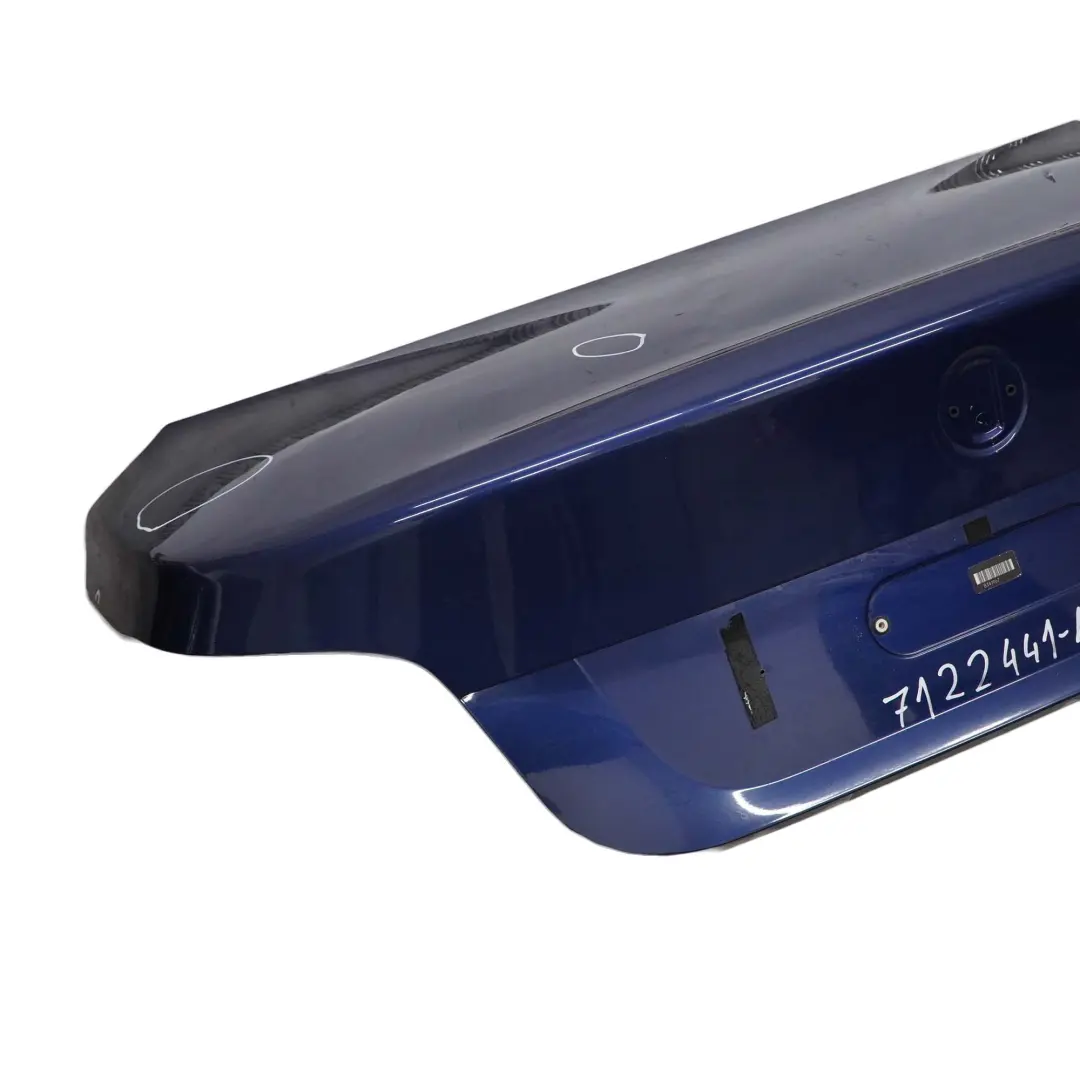 Klapa Pokrywa Bagażnika Tył Mysticblau A07 do BMW E60 o numerze 7122441 BMW E60 Klapa Pokrywa Bagażnika Tył Mysticblau A07 - SKU 7122441-MYS - Numer Części 7122441
