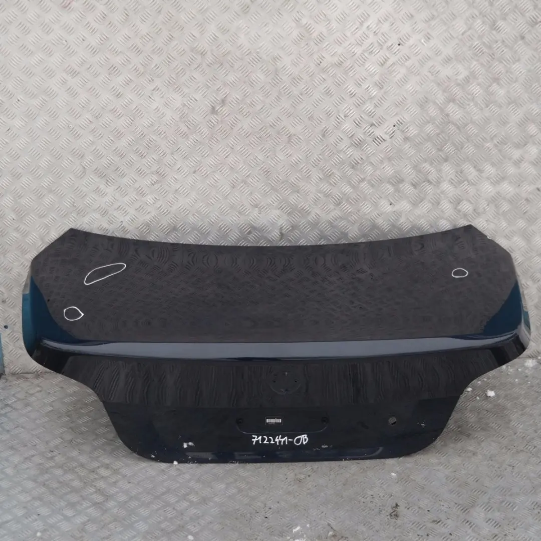 Trunk Boot Lid Tailgate Orientblau Orient Blue Metallic 317 to BMW 5 Series E60 with Part number 7122441 BMW 5 Series E60 Trunk Boot Lid Tailgate Orientblau Orient Blue Metallic 317 - SKU 7122441-OB - Part number 7122441