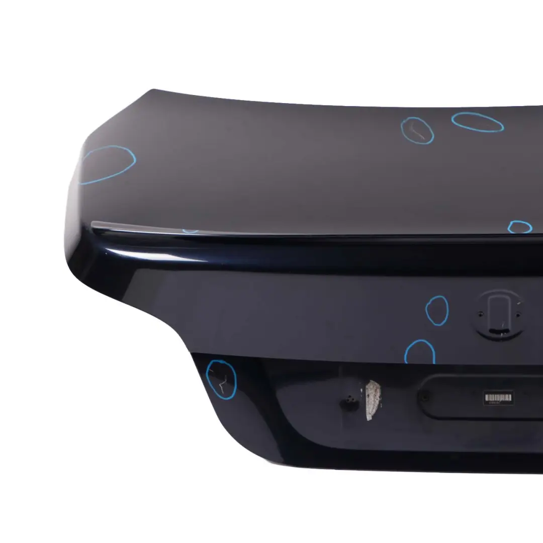 BMW 5 Series E60 Trunk Boot Lid Tailgate Orientblau Orient Blue Metallic - 317 - SKU 7122441-OB1 - Part number 7122441