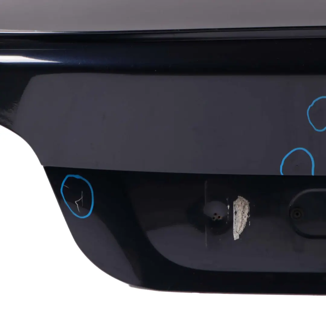 BMW 5 Series E60 Trunk Boot Lid Tailgate Orientblau Orient Blue Metallic - 317 - SKU 7122441-OB1 - Part number 7122441