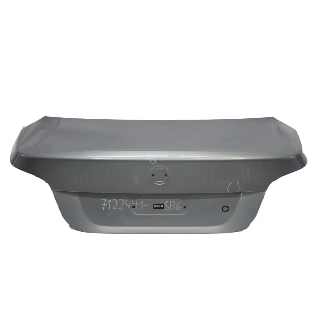 BMW 5 Series E60 Trunk Boot Lid Tailgate Silbergrau Silver Grey Metallic - A08 - SKU 7122441-SBG - Part number 7122441