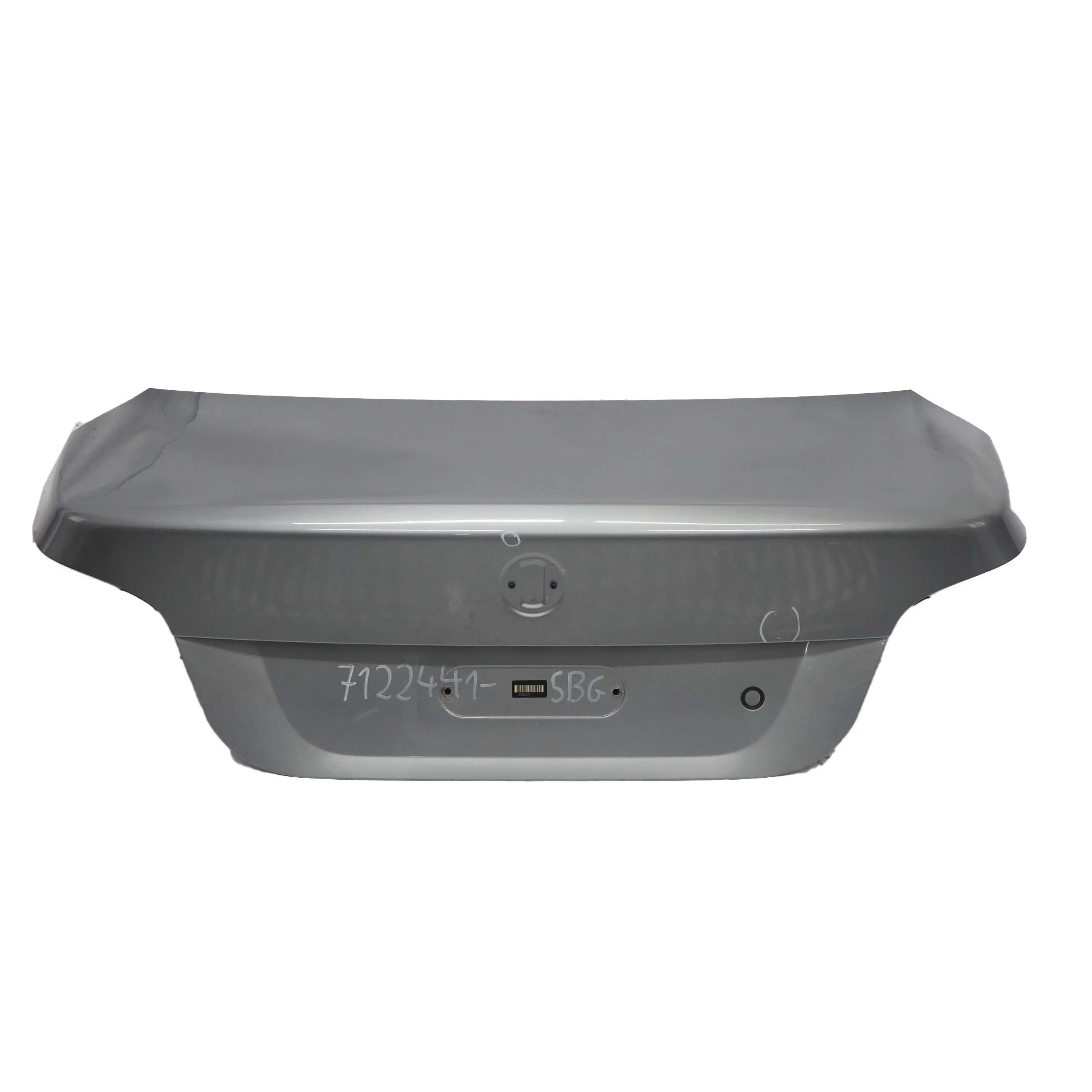 BMW 5 Series E60 Trunk Boot Lid Tailgate Silbergrau Silver Grey Metallic - A08