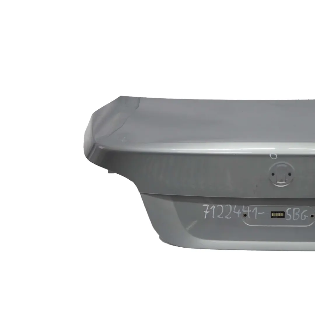 BMW 5 Series E60 Trunk Boot Lid Tailgate Silbergrau Silver Grey Metallic - A08 - SKU 7122441-SBG - Part number 7122441
